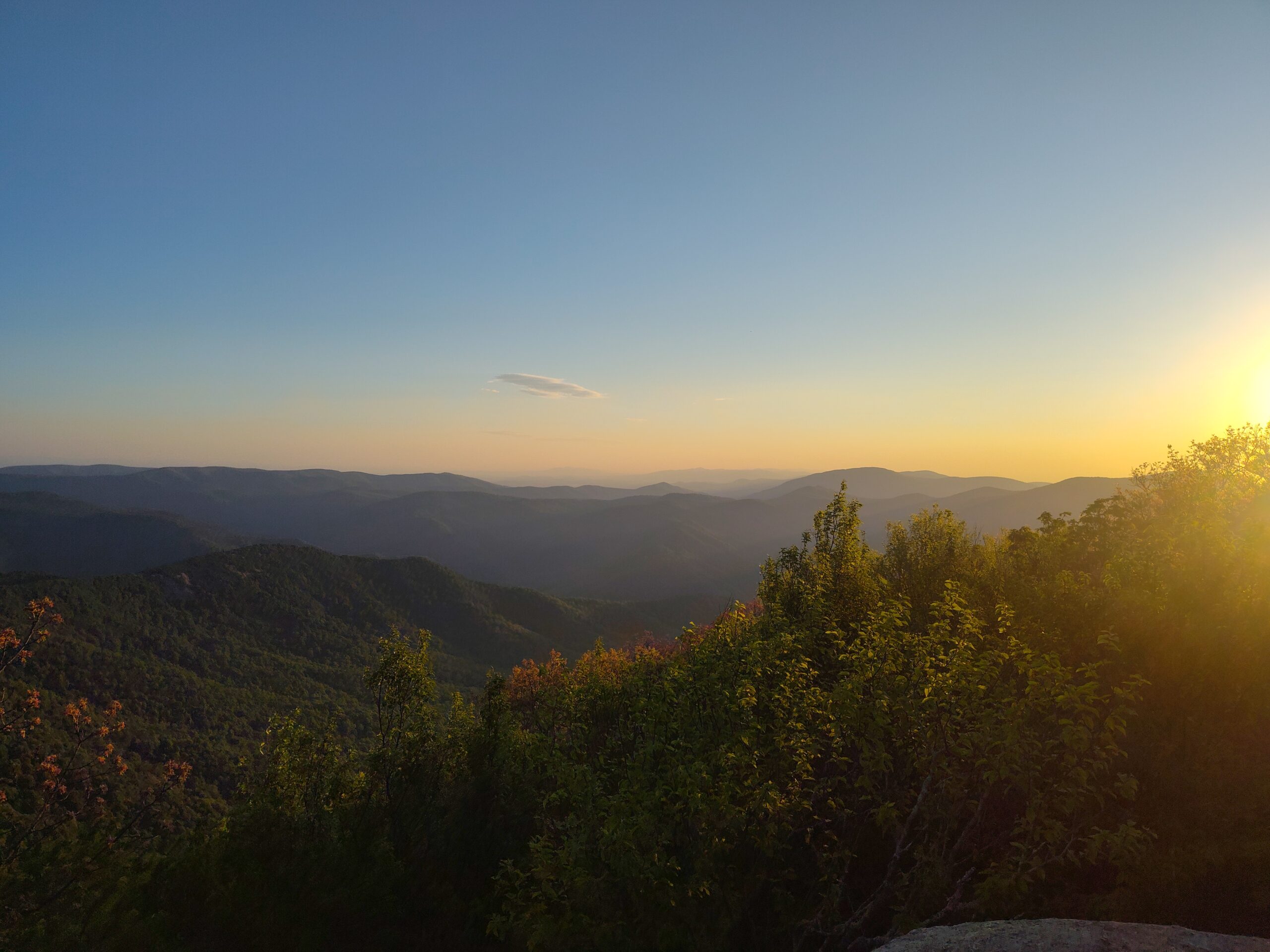 View from the Priest Summit